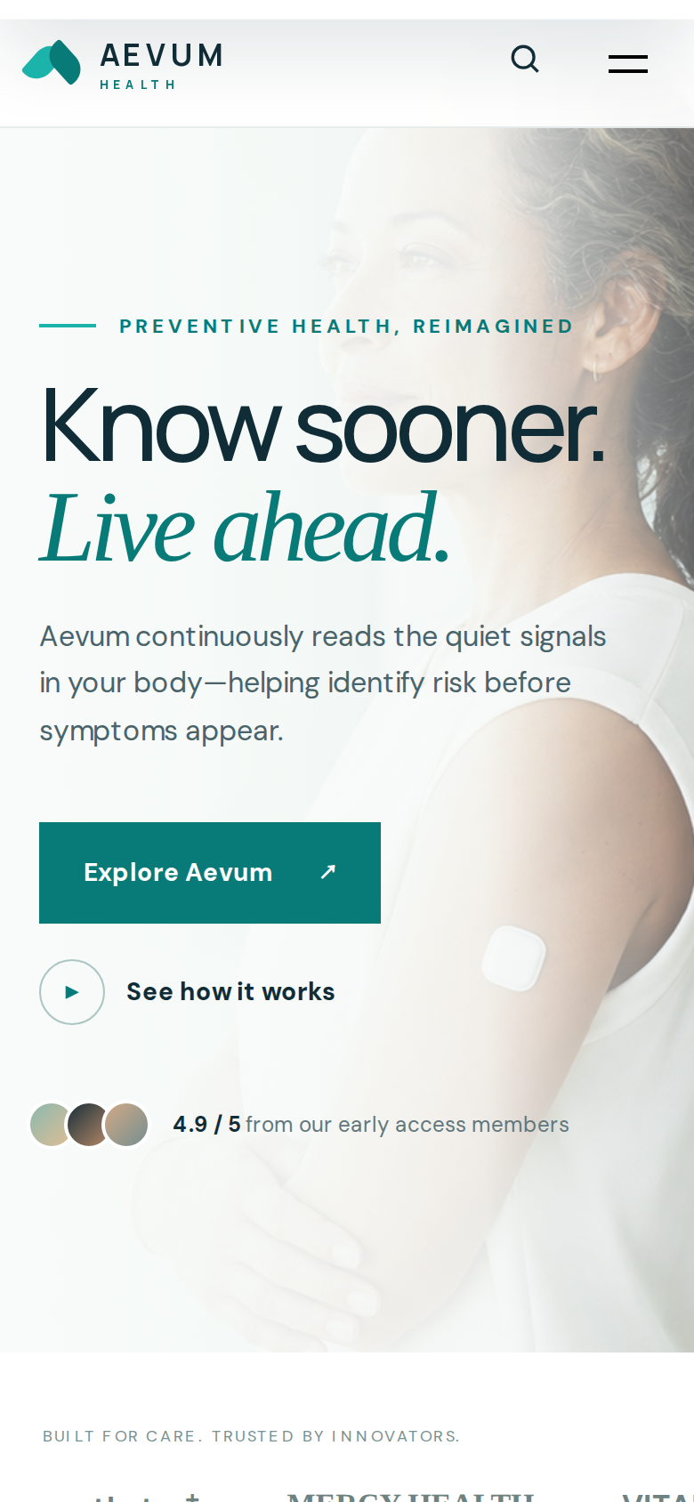 Aevum Health screenshot 1