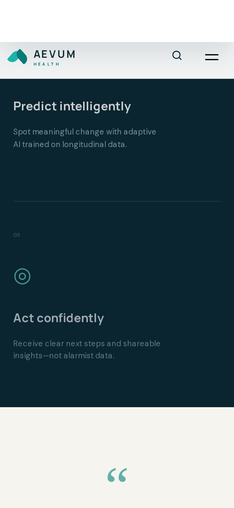 Aevum Health screenshot 2
