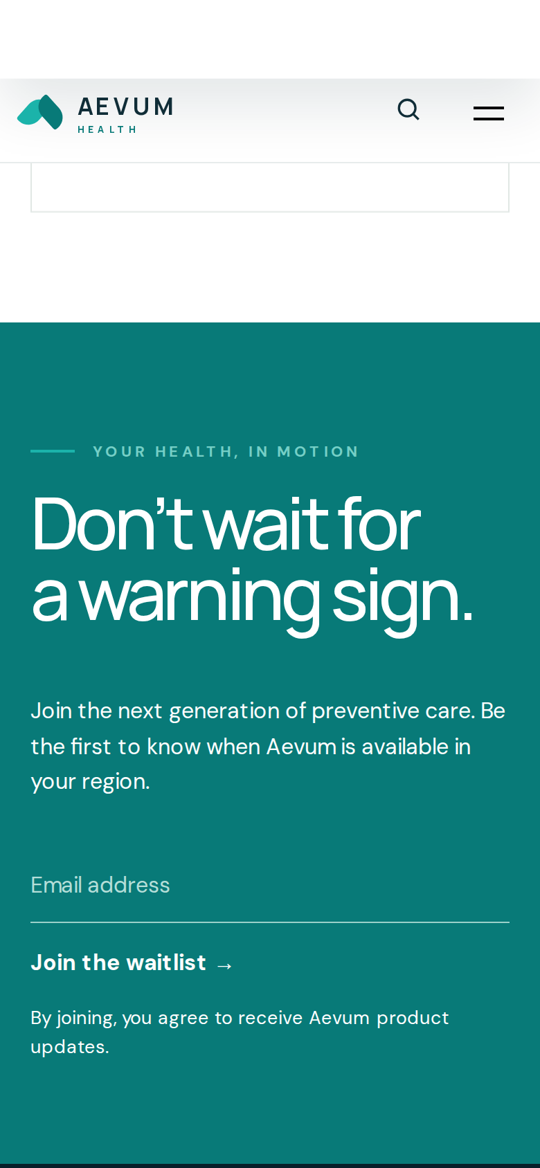 Aevum Health screenshot 3