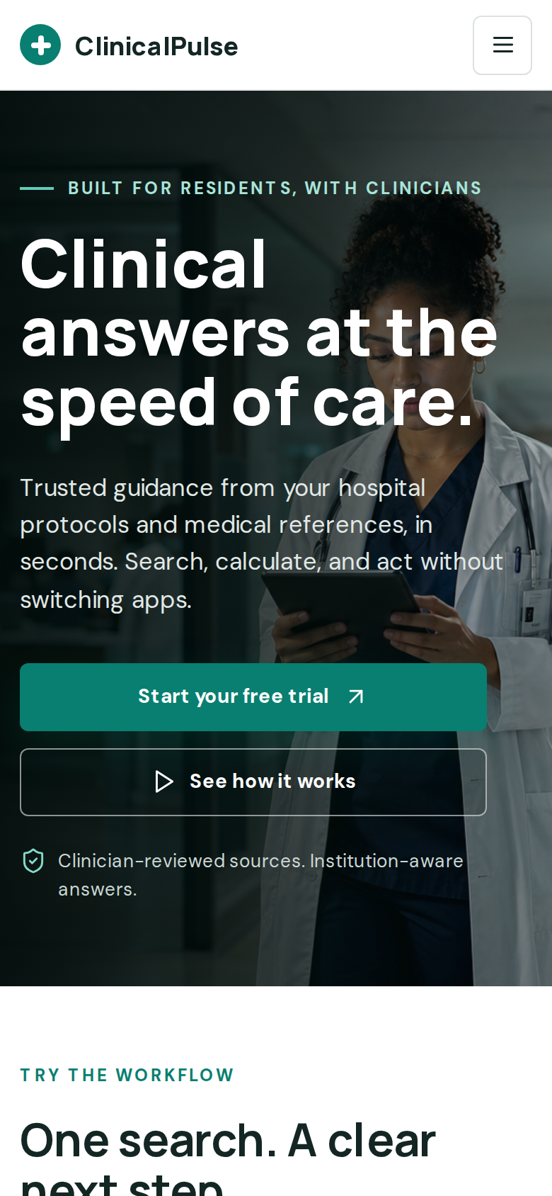 ClinicalPulse screenshot 1