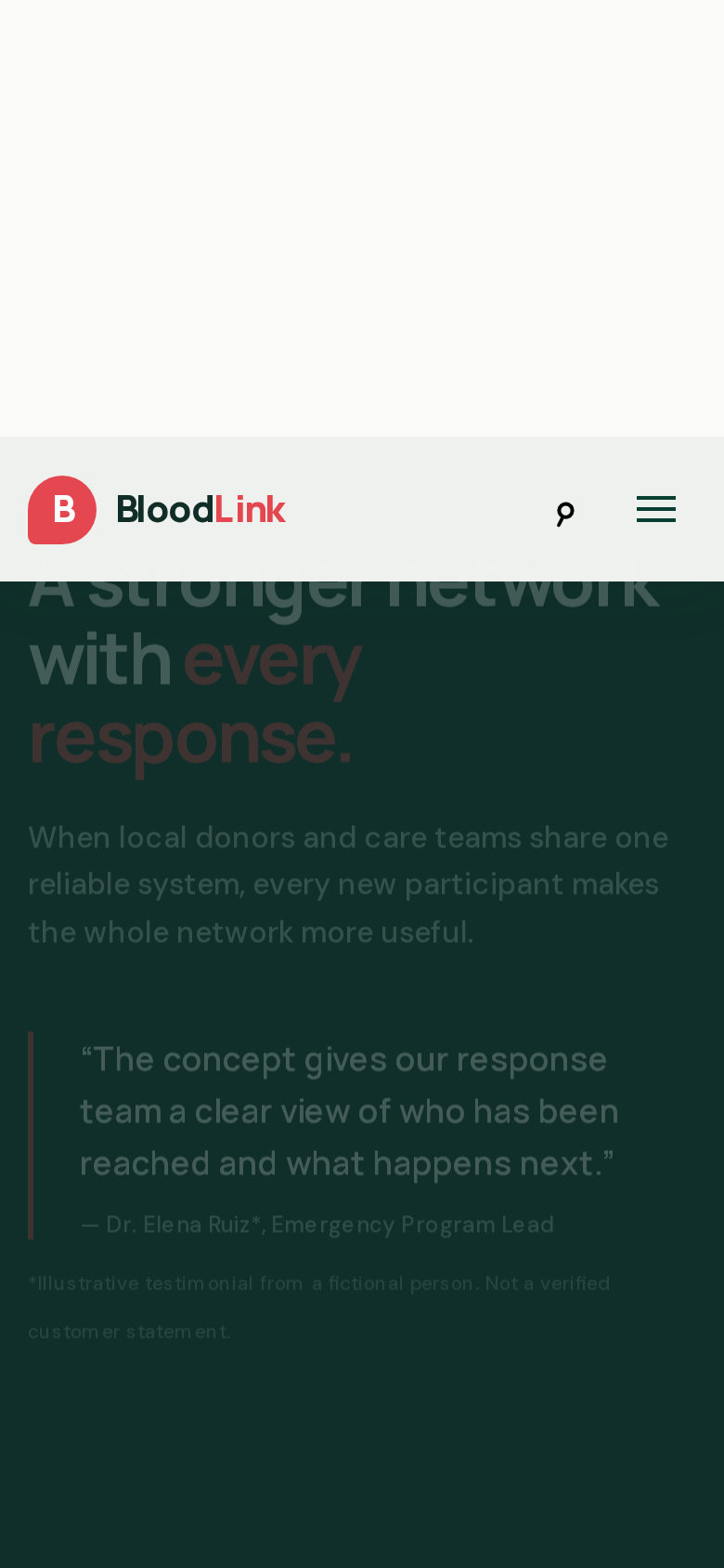 BloodLink screenshot 2