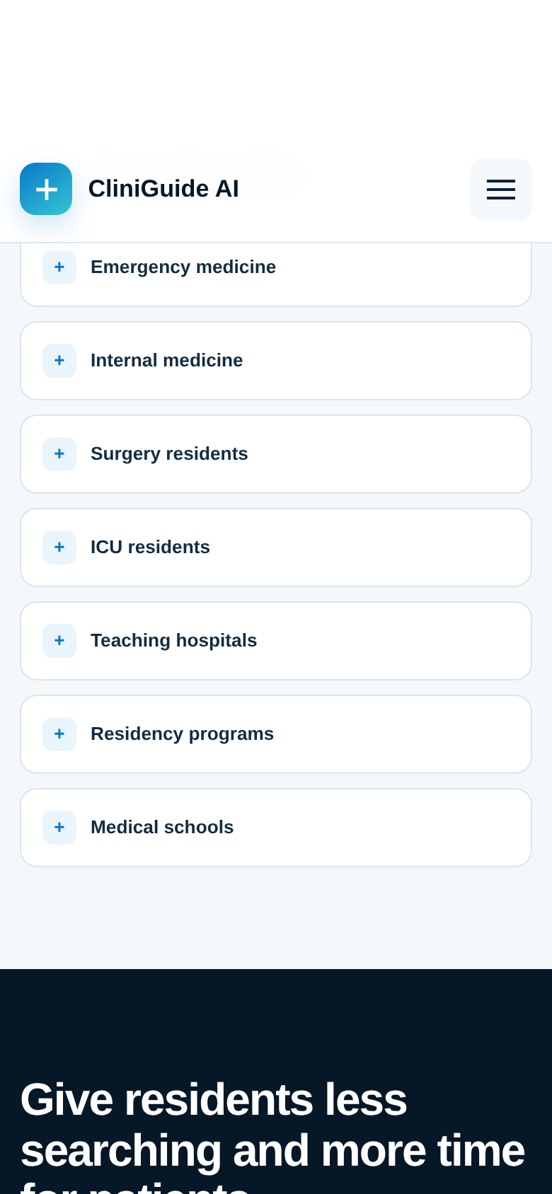 CliniGuide AI screenshot 3