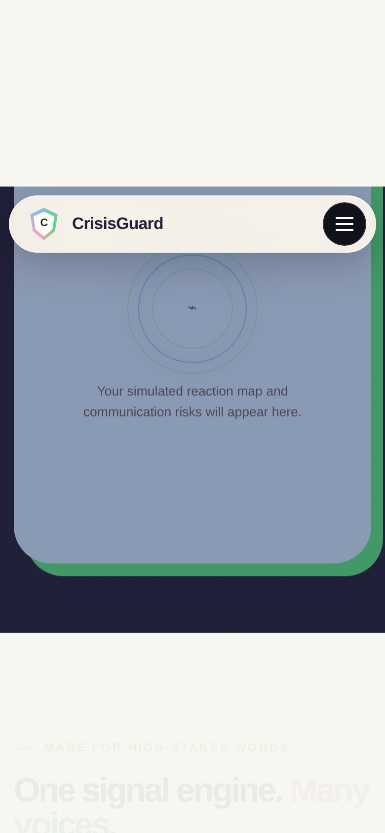 CrisisGuard screenshot 2